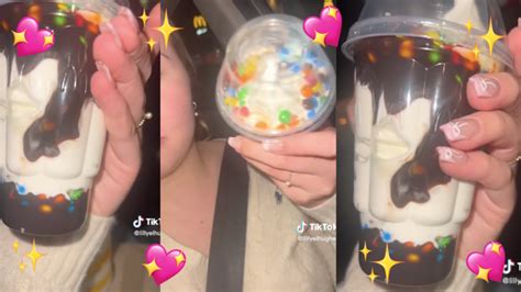 Tiktokers Hilarious Reaction To Perfect Mcdonalds Sundae