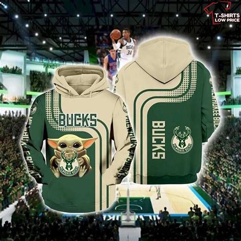 Milwaukee Bucks Nba Camo Veteran Team 3d Hoodie For Men Women T