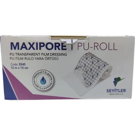 Maxipore Pu Film Su Ge Irmez Flaster Banyo Band M X Cm Fiyat