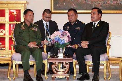 Bangkok Post Myanmar Leader Writes To Pm