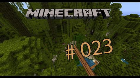 Let s Play Minecraft 023 Deutsch HD Endlose Brücke ins Nichts