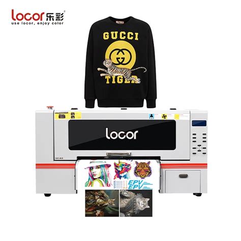 Factory Locor Cm A Size Dtf Printer Xp I Printheads T Shirt