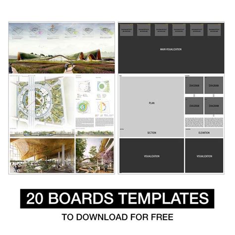 Free Project Boards Templates Pack Architecture Design