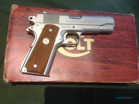 COLT COMBAT COMMANDER 70 SERIES NICKEL For Sale