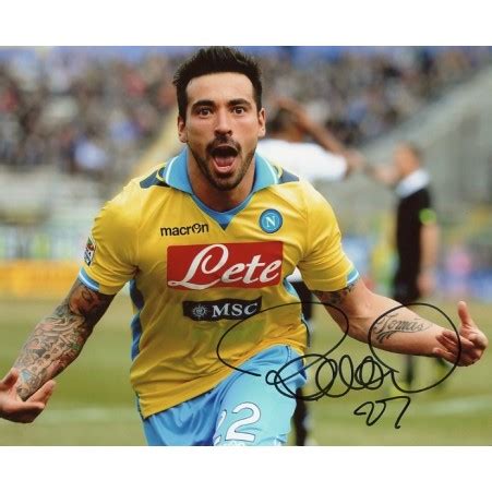 Signed Autograph LAVEZZI Ezequiel All Autographes