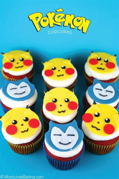 Pokémon Cake And Cupcakes Mom Loves Baking