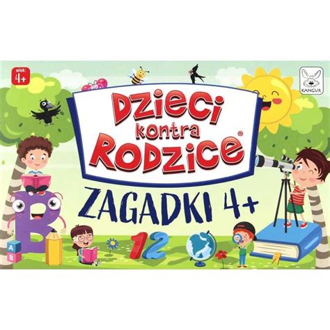 Dzieci kontra Rodzice Zagadki 4 Gra Polskie gry i książki UK