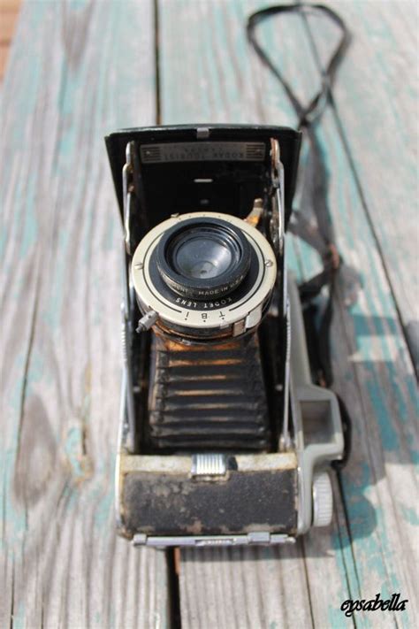 Vintage Kodak Tourist Camera Etsy Vintage Cameras Old Cameras