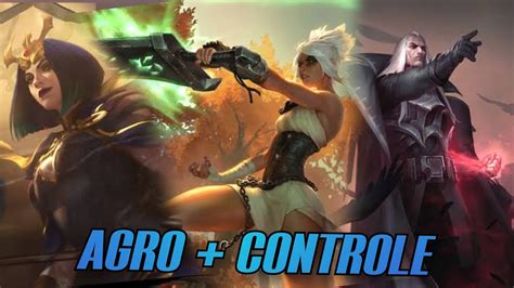 Agro Controle Swain Leblanc E Riven No Modo Padr O Legends Of