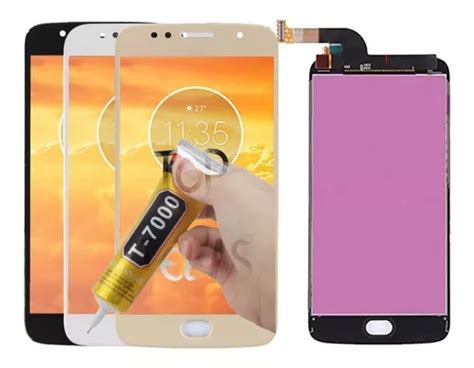 Tela Frontal Touch Display Compat Vel Moto G S Xt Cola Frete Gr Tis