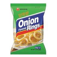 Jual Nongshim Onion Ring Snack Made In Korea 50g Shopee Indonesia