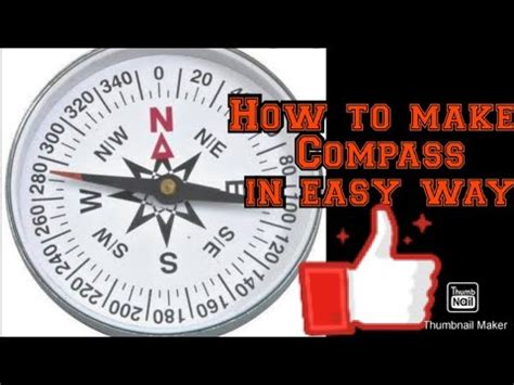 How To Make A Magnetic Compass By Using Needle Leaf And A Bowl Youtube