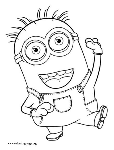 Minions Coloring Pages Bob Coloring Home