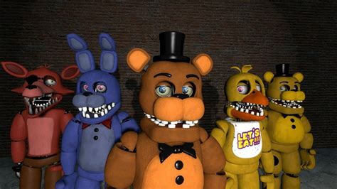 Gmod Fnaf Movie The Story Of The Unwithereds Youtube