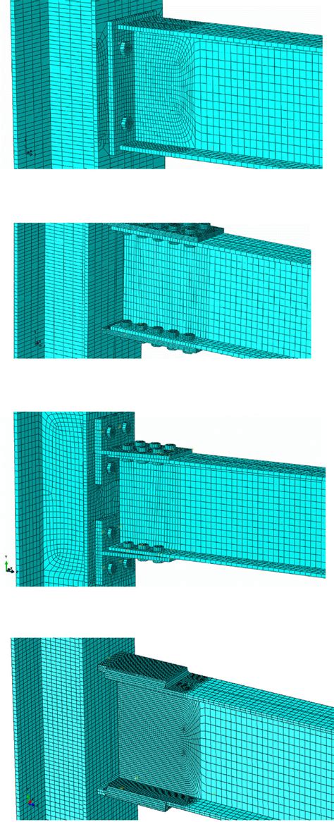 meshed model geometry  scientific diagram