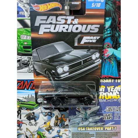 Jual Hot Wheels Fast Furious Nissan Skyline H T GT R Shopee Indonesia