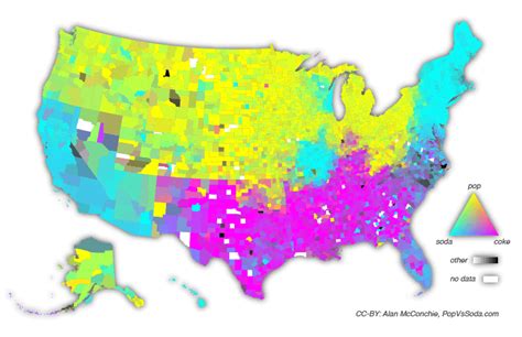 "Pop" vs. "Soda" by state. [752 x 457] : r/MapPorn