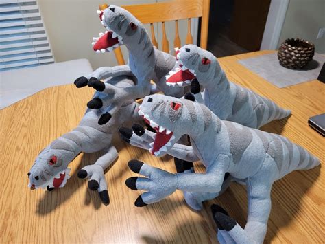 Jurassic World Atrociraptor ghost Plush - Etsy