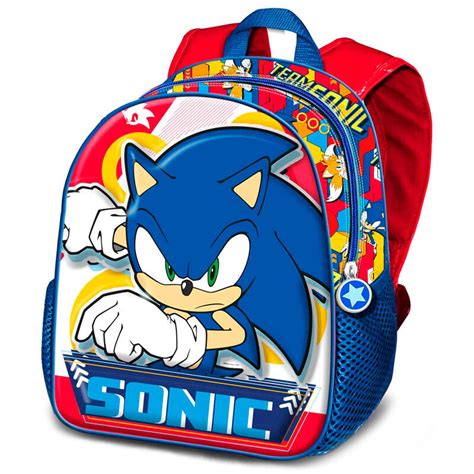 Mochila Escolar Adap Trolley Sonic Game Cm Loja Da Crian A