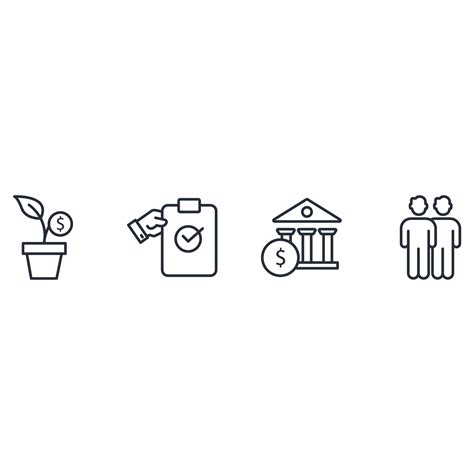 Esop - Employee Stock Ownership Plan icons set . Esop - Employee Stock Ownership Plan pack ...