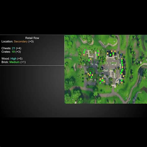 Fortnite Poi Rankup Retail Row Season 1 8 Fortnite Youtube