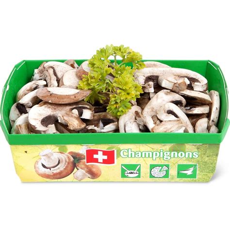 Champignons Geschn Weiss Braun Migros