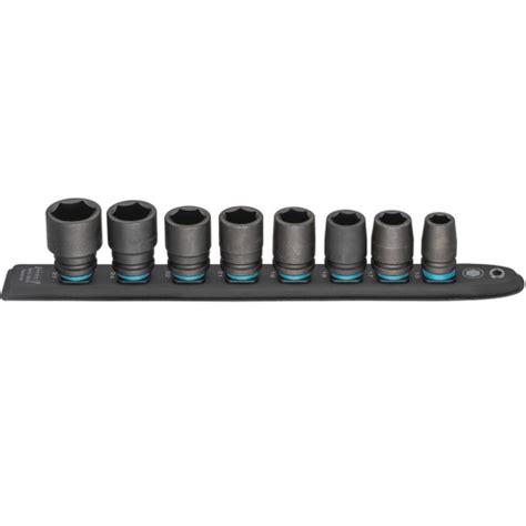 Millmatpro Douille A Chocs 1 2 Sur Support Magnetique 8pc