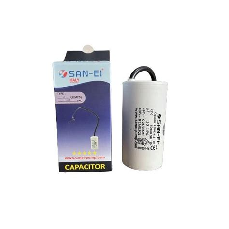 Jual Kapasitor Bulat Uf V San Ei Capacitor Bulat Pompa Air