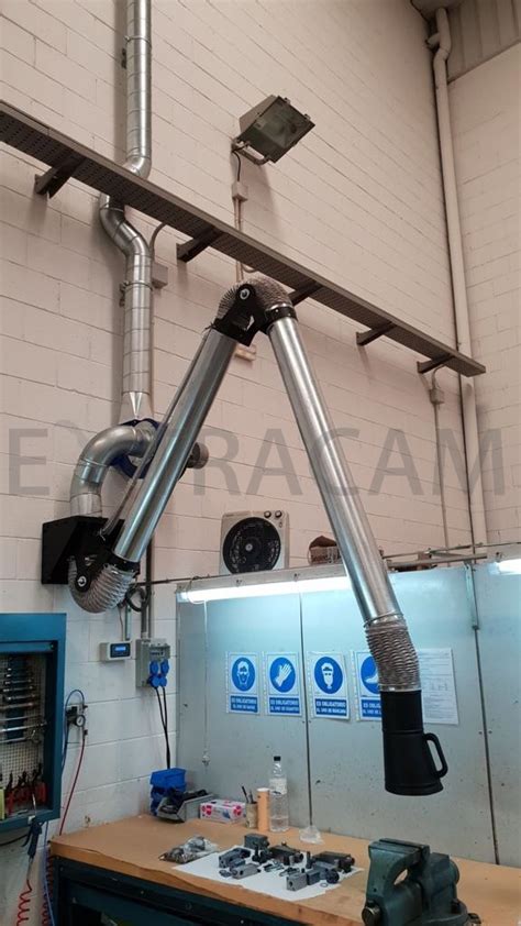 Brazo Aspirante Taller Soldadura Barcelona Extracam Especialistas