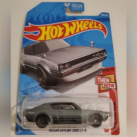 Hot Wheels Toys Nissan Skyline Gtr Mattel Hot Wheels Then And Now Series Poshmark
