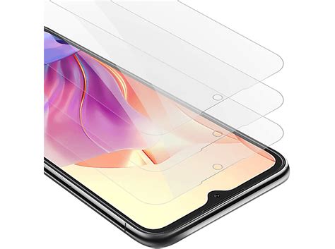 CADORABO 3x Screenprotector Tempered Display Beschermglas Geschikt Voor