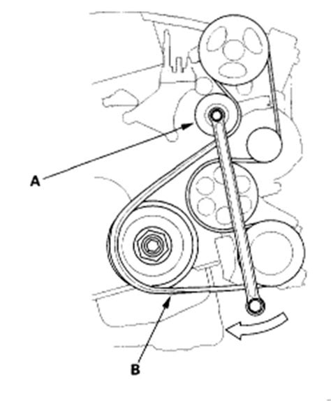 Honda Accord Serpentine Belt Diagram