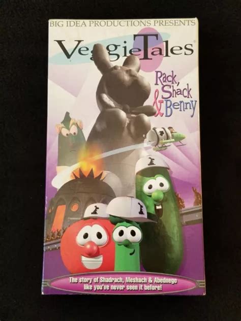 Veggietales Rack Shack E Benny Vhs Eur Picclick It