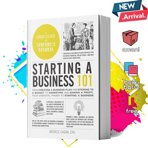 Starting A Business 101 By Michele Cagan English Shopee Philippines