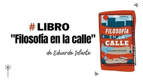 Libro Filosof A En La Calle Youtube