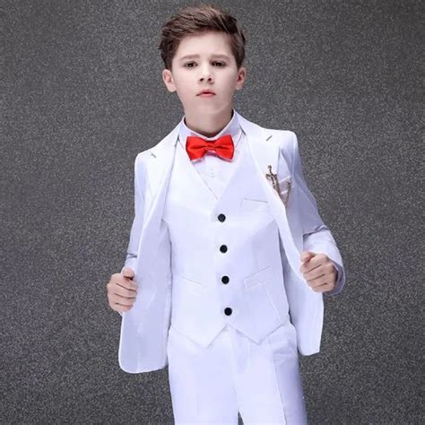 Elegant White Boys Wedding Suits 2020