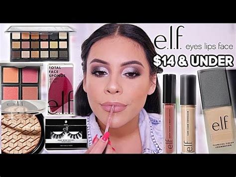 FULL FACE USING ONLY E L F MAKEUP AFFORDABLE AMAZING JuicyJas