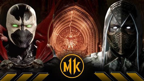 Mortal Kombat 11 Spawn Vs Noob Saibot Very Hard YouTube