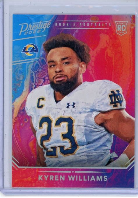 Mavin Panini Prestige Rookie Portraits Rc Kyren Williams