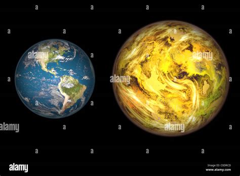 Size comparison of planets hi-res stock photography and images - Alamy