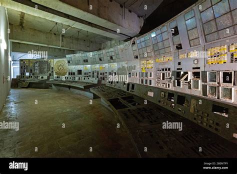 Chernobyl Reactor 4 Control Room