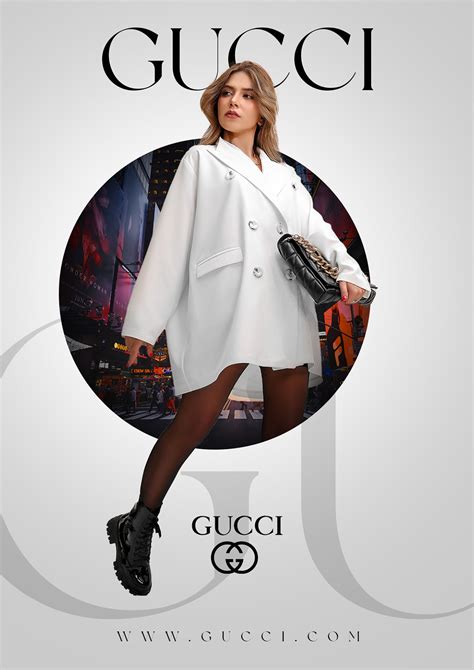 Gucci Fashion Posterdesign Behance