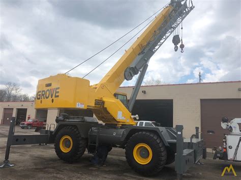 Grove Rt E Ton Rough Terrain Crane For Sale Or Rent Hoists