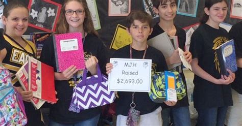 Madisonville Junior High School Students Raise Money For Louisiana