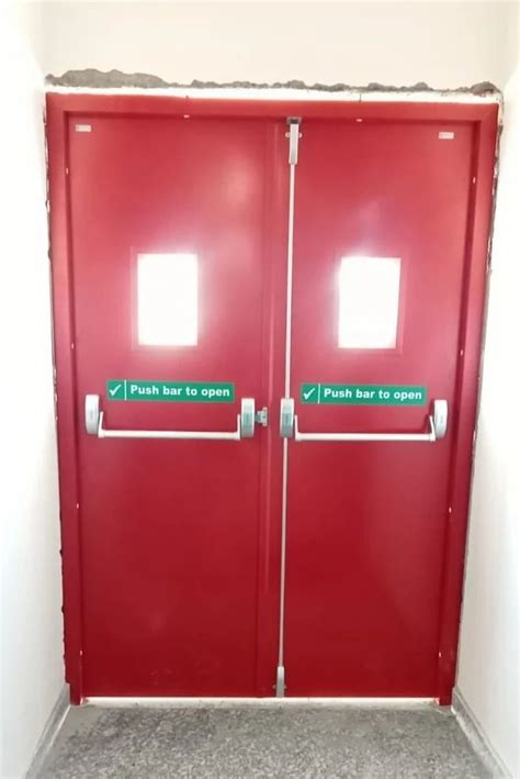 Powder Coated Emergency Exit GI Double Door At Best Price In Valsad