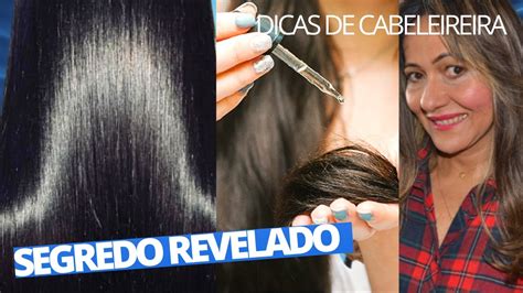 ANTES DAS MÁSCARAS PINGA ISSO NO CABELO PARA DAR BRILHO E FORÇA NOS