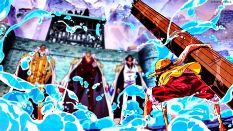 Luffy Vs Three Admirals Anime Anime Wallpaper Luffy