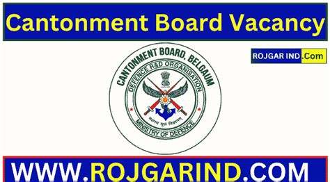 Pachmarhi Cantonment Board Recruitment Apply Online Post