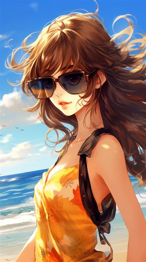 Sunglasses Anime Girl Aesthetic 148 Wallpaper Images And Photos