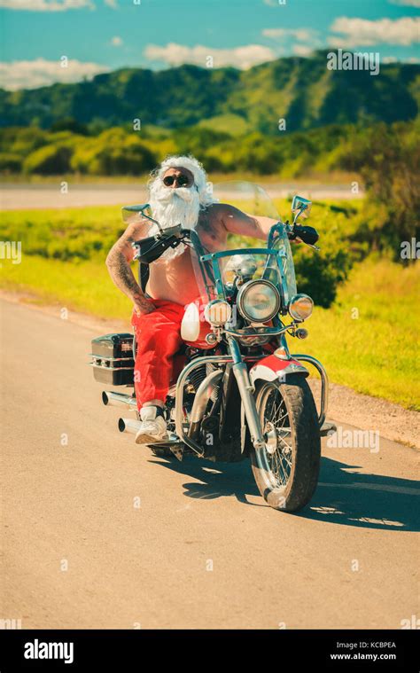 Fat Man On Motorcycle Hi Res Stock Photography And Images Alamy